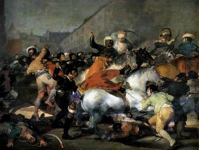 Francisco de goya y Lucientes The Second of May, 1808 China oil painting art